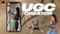 create high performing ugc pet videos in german