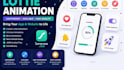 create lottie json micro animations for websites and apps