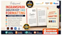 format ingramspark manuscript, paperback layout, lulu kindle ebook, amazon kdp