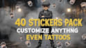 40 peaky blinders chibi stickers hand drawn e scanned