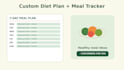 create custom diet plan and meal plan pdf for weight loss