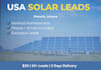 provide solar installation leads in phoenix arizona high intent