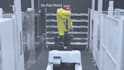 create 3d industrial machine and factory automation animation