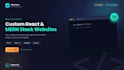 build a custom reactjs frontend or mern stack website