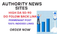 publish guest posts on high da news sites with powerful SEO backlinks