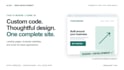 build static websites, landing pages and full stack apps