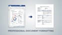 l convert PDF to word, format docx documents, and design professional files