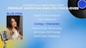 record a young conversational female voice over for apac