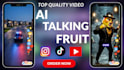 create viral ai talking fruit ai funny fruit ai dancing fruit ai talking object