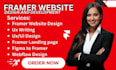 framer website, figma to framer, framer developer, framer expert, framer design