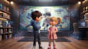create 3d ai cartoon video, 3d cartoon animation video for youtube