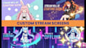 custom screens, starting, brb, ending for your channel
