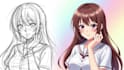 design a professional vtuber model, anime character sheet, or game asset