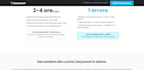do a modern, responsive landing page with clean code