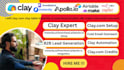 clay com clay table instantly ai smartlead airtable n8n make cold email outreach