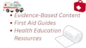 write patient education materials and healthcare guides