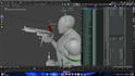 rig your mesh in blender