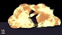 cinematic fire vfx explosions, fire simulation, fire effect smoke, compositing