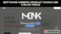 build a custom saas website and web app