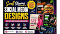 design professional social media graphics