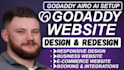 design godaddy redesign godaddy website and godaddy airo ai website builder