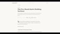 design and develop a clean, responsive blog website