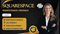 build and develop a pro squarespace website