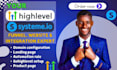connect systeme io domain online course automation gohighlevel setu product page