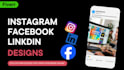 design 20 social media posts, social media posts design