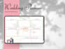design a custom canva wedding planner and budget tracker for etsy or print
