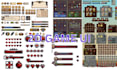 design game ui, environment art, maps and assets