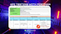 do manual testing, API testing, and bug reports