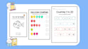 design math english and drawing worksheets for pre nursery to kg