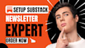setup substack account setup substack newletter  substack post manage substack