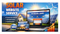 design a high converting solar website with ROI calculator and CRM integration