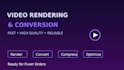 compress, convert and optimize your videos professionally