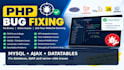 fix PHP bugs errors and issues in your existing web application