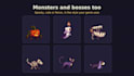 create animated pixel art monster and creature sprites for your game