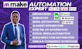 fix make com, make com, setup make com automation, made com, make com expert