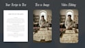 cinematic ai history shorts from your script