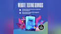 manually test your website