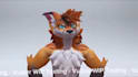 custom furry vrchat avatar 3d fursona vtuber model with quest PC optimization