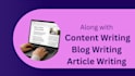 provide academic support, research summaries, and content writing