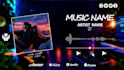 create clean audio spectrum or music visualizer