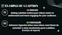 add subtitles or captions to your video