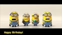 make funny happy birthday video with minions voice