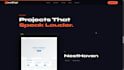 build a modern frontend website