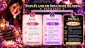 do a twin flame or soulmate reading and psychic love guidance