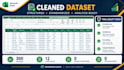 do data cleanup, fix excel vlookup, and merge spreadsheets
