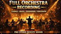 pro studio high quality full orchestra with strings woodwinds, brass percussion